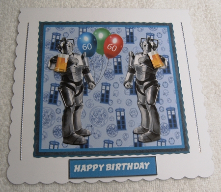 Cyberman Party by Margaret Scott