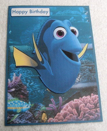 Finding Dory A5 Decoupage by Margaret Scott