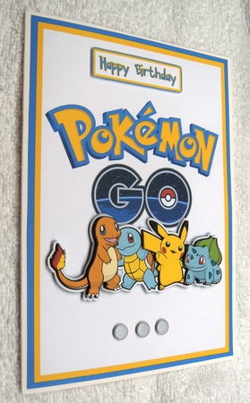 Pokemon Go A5 Decoupage by Margaret Scott
