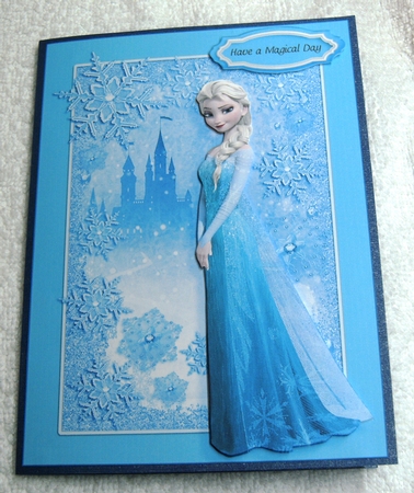 Frozen Fantasy 6x8 Card Front Bumper Kit by Margaret Scott