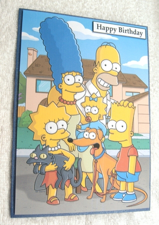 The Simpsons 3 A5 Quick Card by Margaret Scott