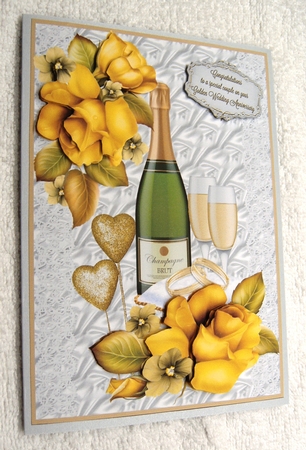 Wedding day champagne by Margaret Scott