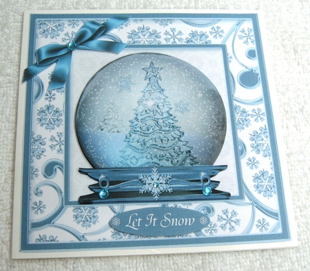 Snow Flakes Falling by Margaret Scott