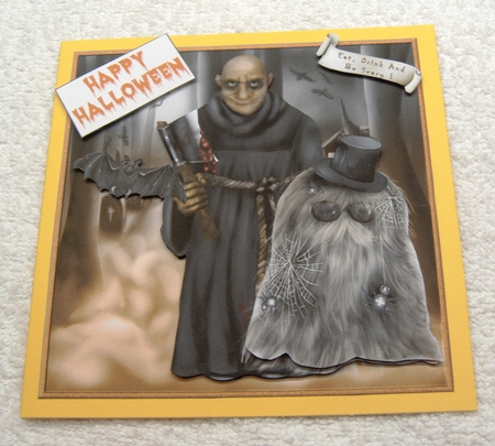  Halloween Gruesome Twosome Sheet by Margaret Scott