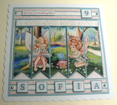 FAIRYLAND 7.5 Alphabet and Age Quick Card Kit Create Any Name by Margaret Scott