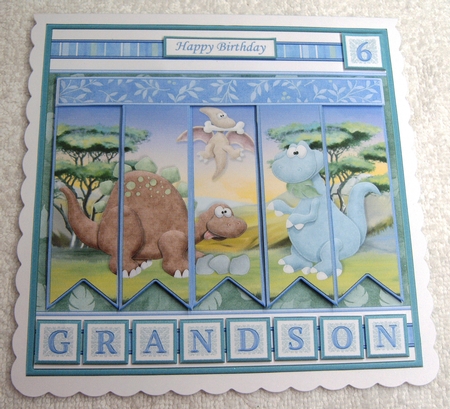 DINOSAURS 7.5 Alphabet and Age Quick Card Kit Create Any Name by Margaret Scott