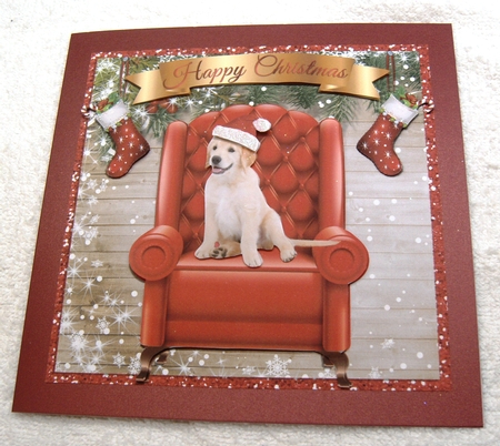 CHRISTMAS PUPPY by Margaret Scott