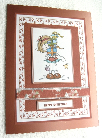 CHRISTMAS CUTIES 4 IN 1 CHEERFUL CHARACTER TOPPERS by Margaret Scott