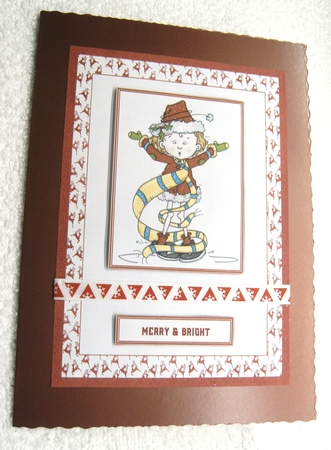 CHRISTMAS CUTIES 4 IN 1 CHEERFUL CHARACTER TOPPERS by Margaret Scott