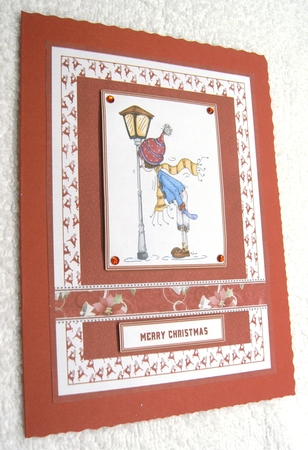 CHRISTMAS CUTIES 4 IN 1 CHEERFUL CHARACTER TOPPERS by Margaret Scott