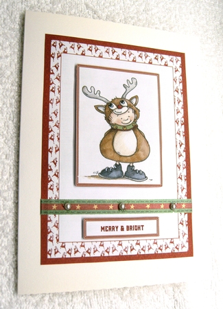 CHRISTMAS CUTIES 4 IN 1 CUTE KIDS TOPPERS by Margaret Scott