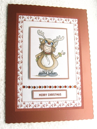 CHRISTMAS CUTIES 4 IN 1 CUTE KIDS TOPPERS by Margaret Scott