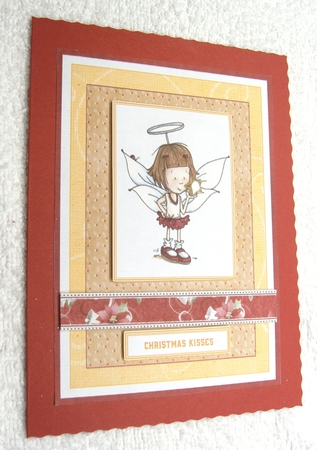 CHRISTMAS CUTIES 4 IN 1 LITTLE ANGEL TOPPERS by Margaret Scott