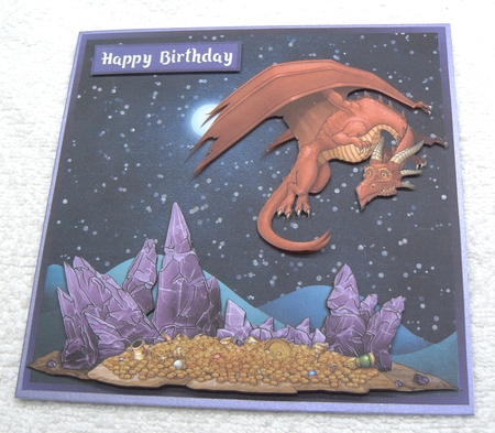 DRAGONS TREASURE MINI KIT by Margaret Scott