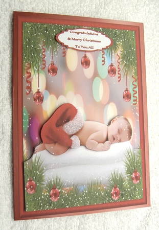 Congratulations On The Safe Arrival Of Your Christmas Baby by Margaret Scott