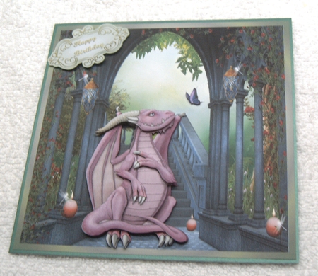 DRAGON IN THE GARDEN  by Margaret Scott