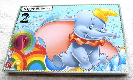 Dumbo A5 Quick Card by Margaret Scott