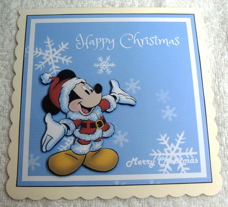 3D Bauble, Card & Box Mini Kit Mickey 2 by Margaret Scott