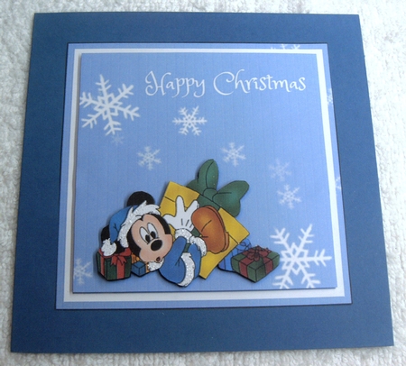 3D Mickey Bauble, Card & Gift Box Mini Kit 1 by Margaret Scott