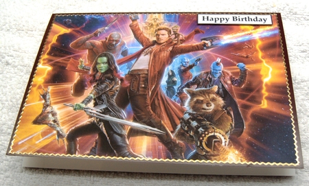 Guardians Of The Galaxy Quick Card by Margaret Scott