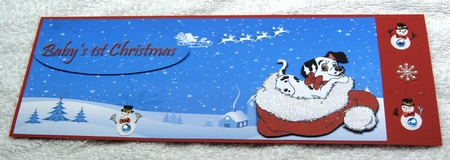 Babys 1st Christmas DL 9 by Margaret Scott