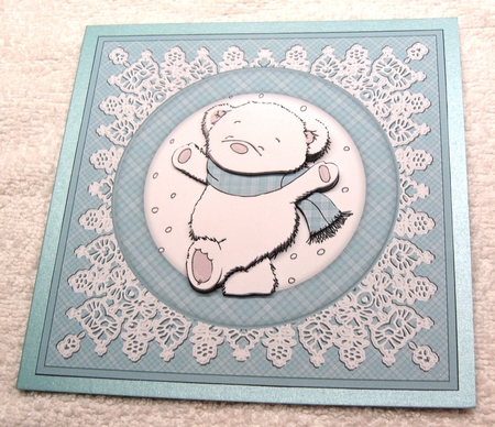 Cute Little Teddy by Margaret Scott