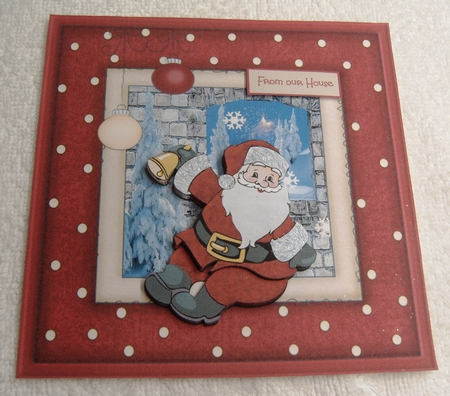 Santa jingle bells by Margaret Scott