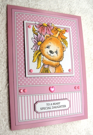 To A Beary Special Granddaughter or Daughter or Birthday by Margaret Scott