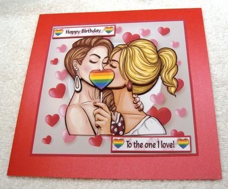 A sweet kiss by Margaret Scott