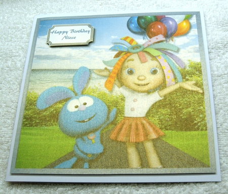 Everythings Rosie with balloons by Margaret Scott