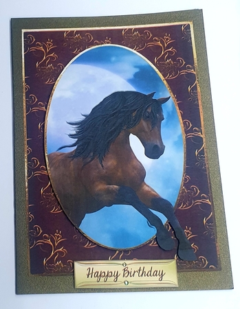 Horses Bumper Kit by Margaret Scott