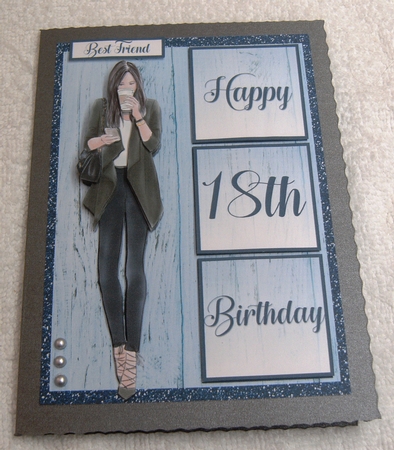 5x7 BIRTHDAY GIRL MINI KIT 3  by Margaret Scott