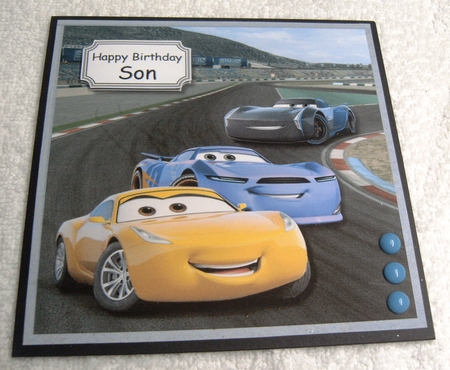 Disney cars on track for birthday or fathers day by Margaret Scott