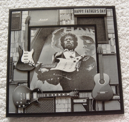 HENDRIX QUICK CARD by Margaret Scott