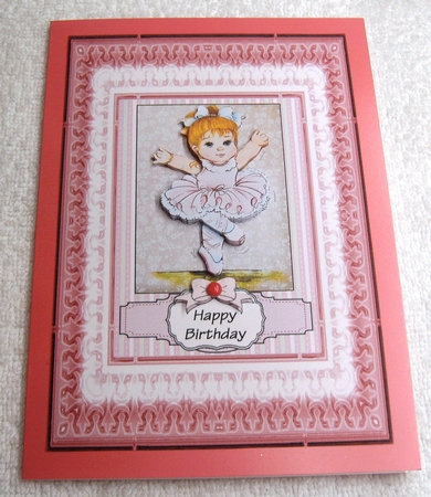 Little Ballerina Birthday by Margaret Scott
