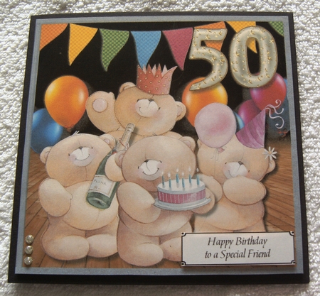 Forever friends milestone birthday50 by Margaret Scott