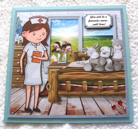 Newly qualified nurse or get well soon by Margaret Scott