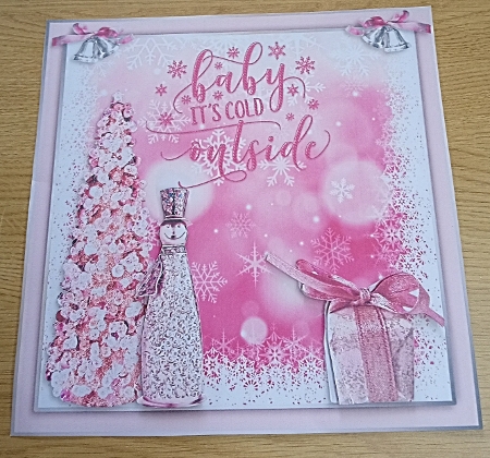 8x8 Baby its cold outside  by Margaret Scott