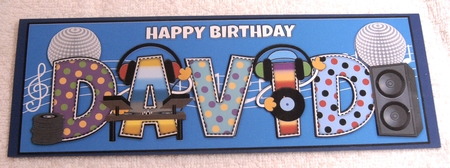 DJ DAVID large dl by Margaret Scott