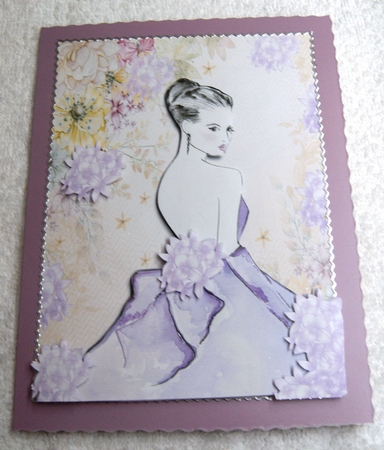 Lady in Lilac by Margaret Scott