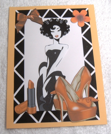A Girl with Everything! (gold) A5 by Margaret Scott