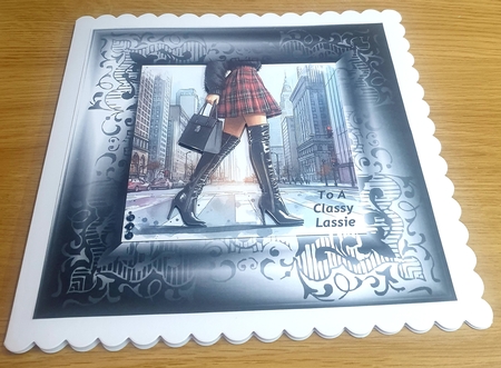 Metal Frames 27 by Margaret Scott