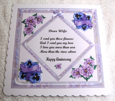 Wife Anniversary by Margaret Scott