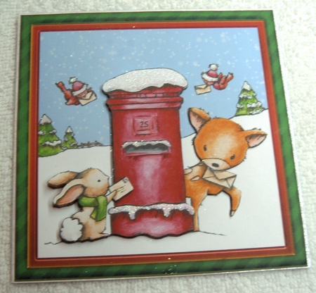 Mailing letters to Santa by Margaret Scott