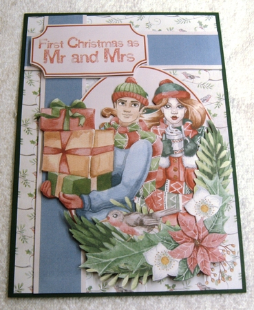 Festive Frolics Couple by Margaret Scott