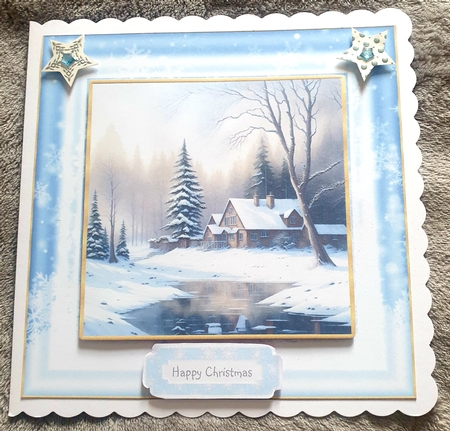 Jolly Christmas Sentiment Tags by Margaret Scott