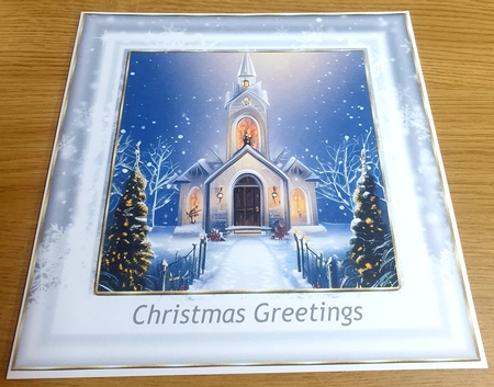 Christmas Time Frames 14 by Margaret Scott
