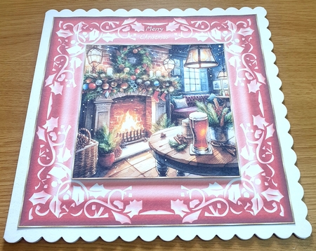 Jolly Christmas Frames 4 by Margaret Scott
