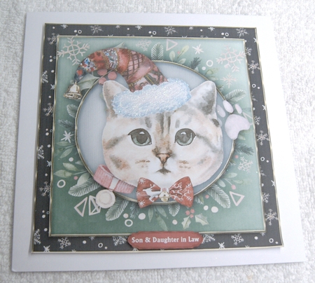 Christmas cats quick card collection by Margaret Scott