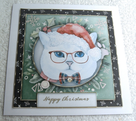 Christmas cats quick card collection by Margaret Scott